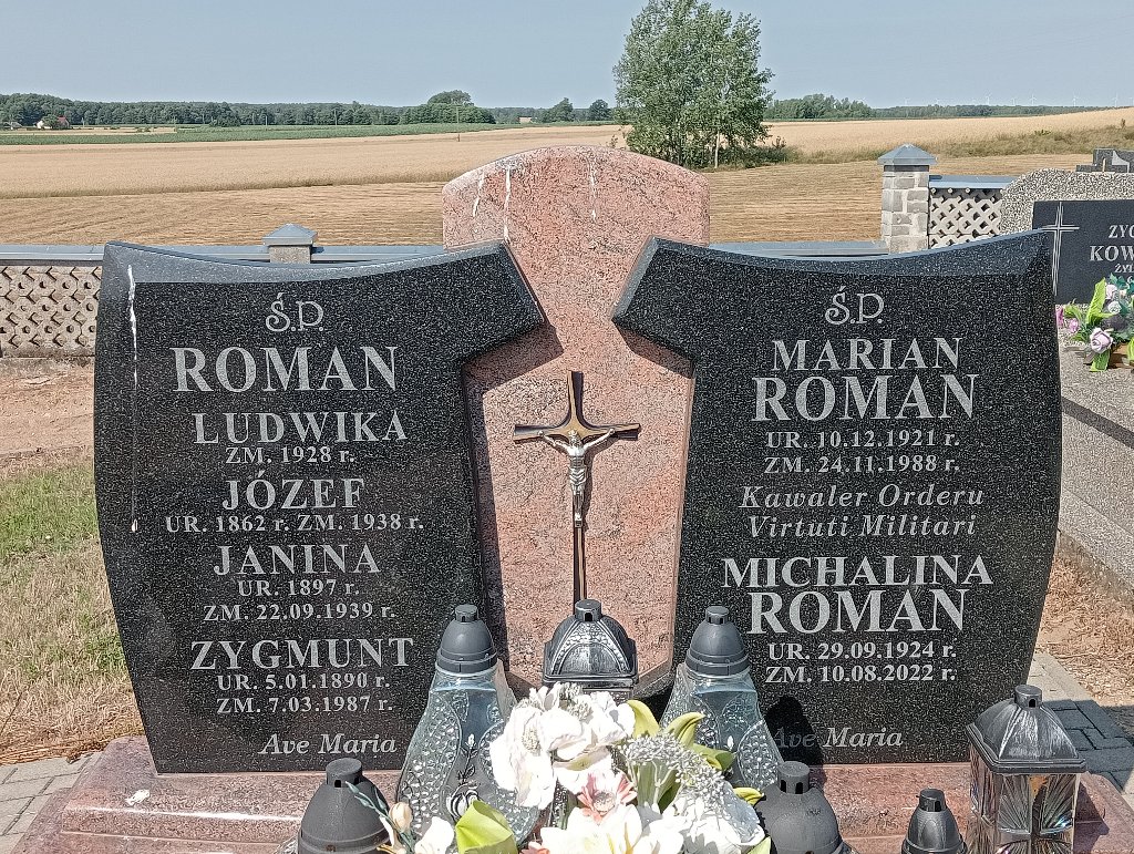 Grób Michalina Roman