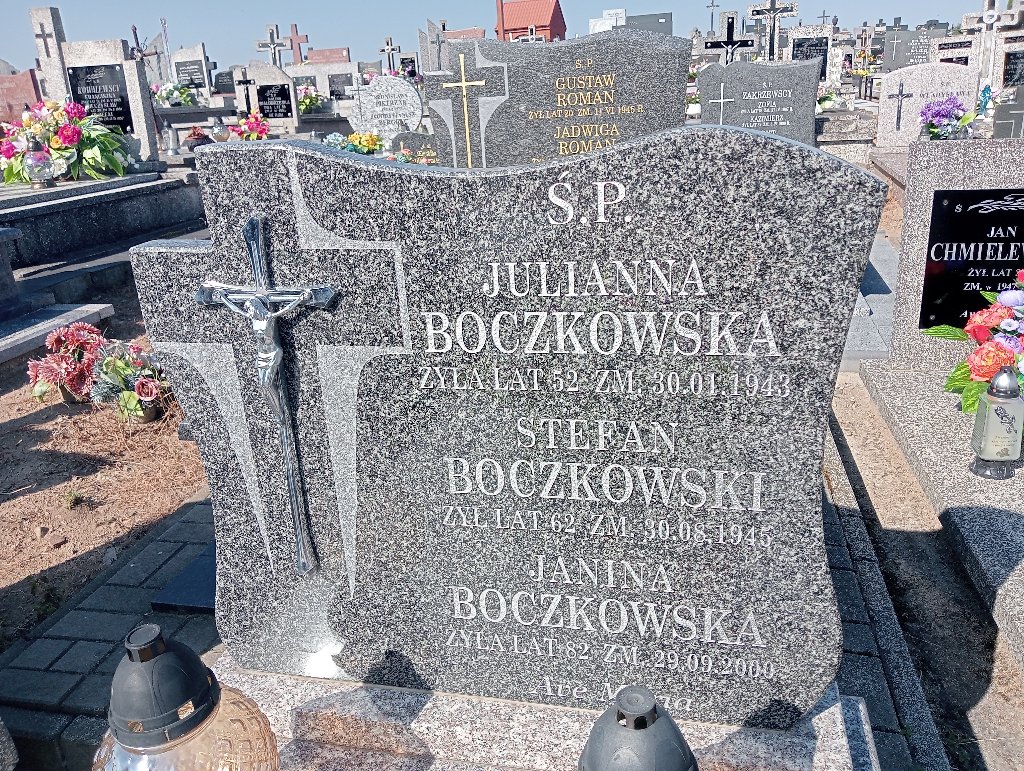 Grób Janina Boczkowska