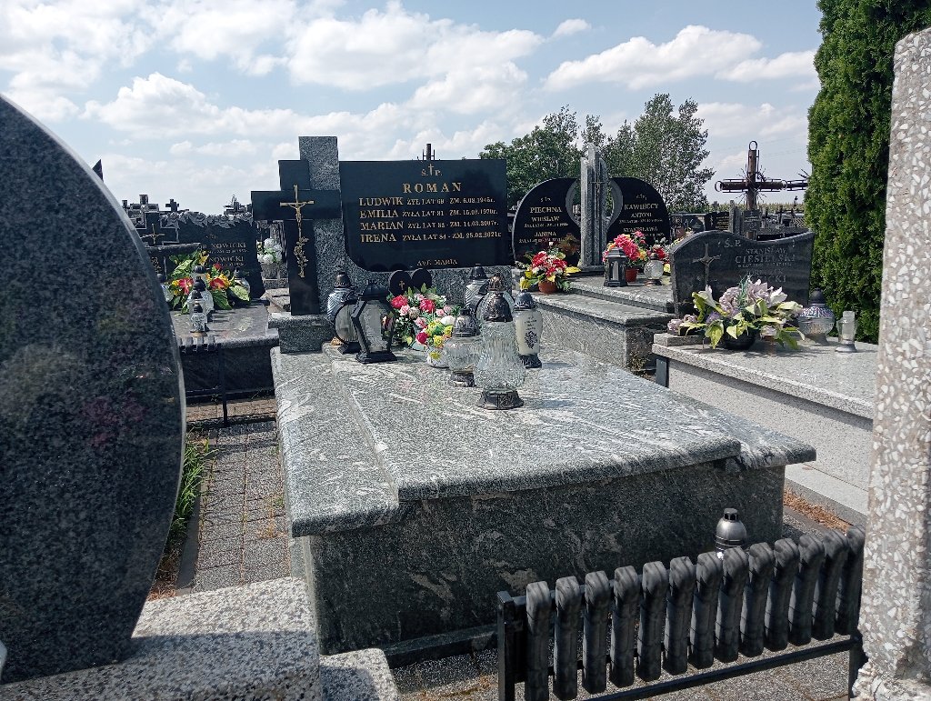 Grób Jan Michał Roman